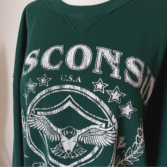 H&M green fleeced hoodie, super comfy. 95%new condition. - Picture 3 of 9